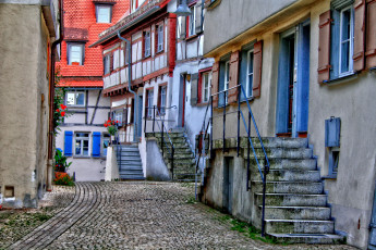Картинка германия биберах на рисе города улицы площади набережные улица дома