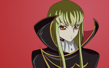 Картинка аниме code+geass взгляд лицо девушка код гиас зелёные волосы