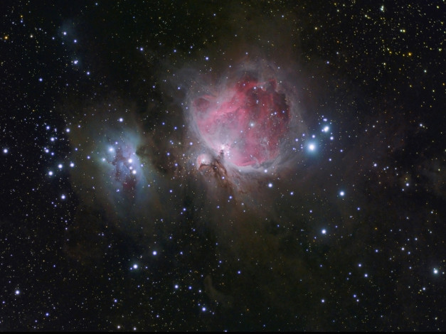 Обои картинки фото m42, космос, галактики, туманности
