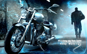 Картинка мотоциклы triumph мото