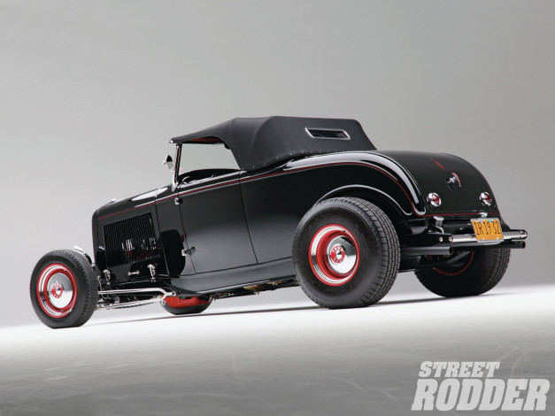 Обои картинки фото 1932, ford, roadster, автомобили, custom, classic, car