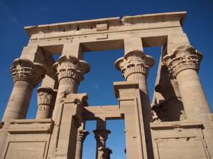 обоя разное, элементы, архитектуры, древний, египет