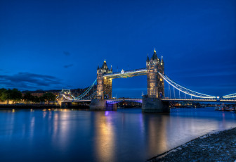 Картинка london england города лондон великобритания темза river thames тауэрский мост tower bridge