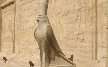обоя разное, рельефы, статуи, музейные, экспонаты, древний, египет