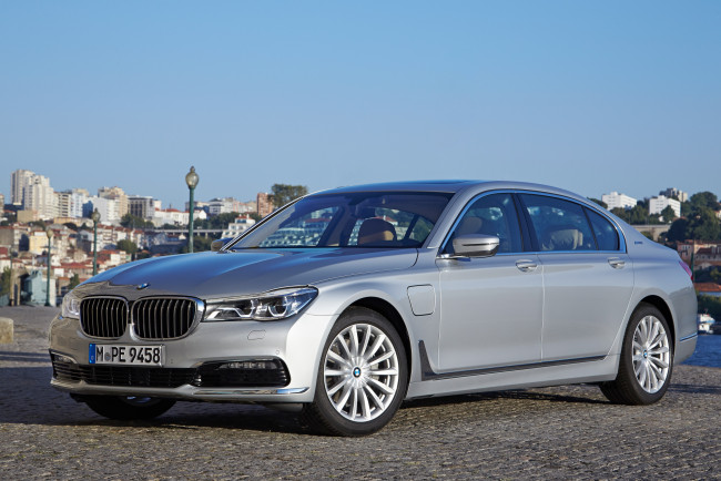 Обои картинки фото автомобили, bmw, 740le, g12, 2015г