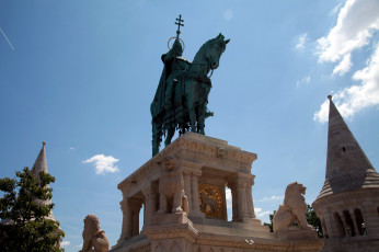 Картинка города будапешт+ венгрия памятник статуя
