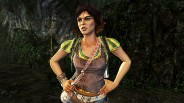 Картинка видео+игры uncharted +golden+abyss женщина скалы