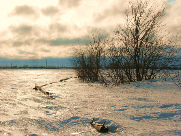 Обои картинки фото север, природа, зима, снег