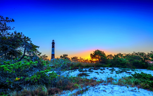 Обои картинки фото the, lighthouse, природа, маяки, маяк, побережье