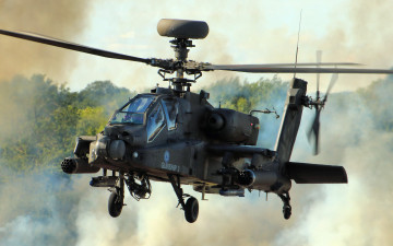 Картинка авиация вертолёты ah-64d apache апач основной ударный вертолёт