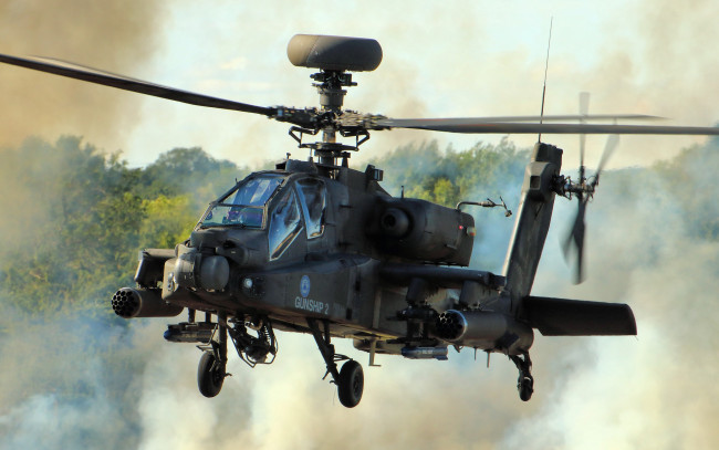 Обои картинки фото авиация, вертолёты, ah-64d, apache, апач, основной, ударный, вертолёт