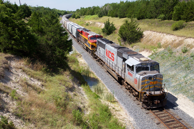 Обои картинки фото техника, поезда, железная, состав, локомотив, рельсы, дорога