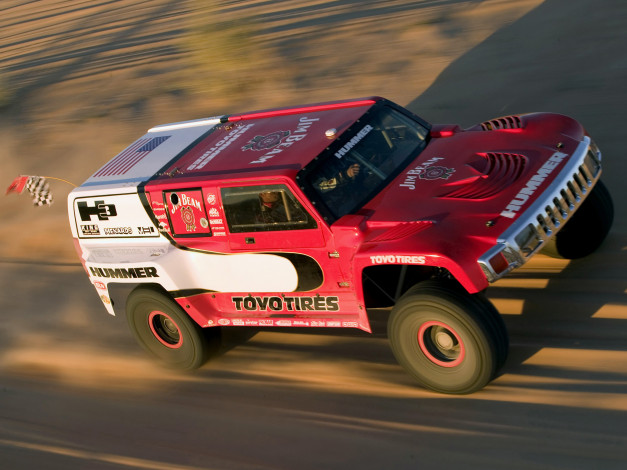 Обои картинки фото hummer h3 race truck concept 2005, автомобили, hummer, race, truck, h3, внедорожник, джип, 2005, concept