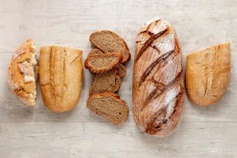 Картинка еда хлеб +выпечка ассорти
