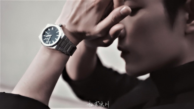 Обои картинки фото мужчины, xiao zhan, актер, лицо, часы