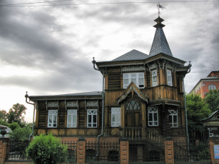 Картинка города здания дома