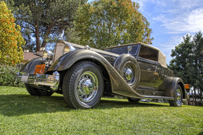 Обои картинки фото 1934 packard twelve convertible coupe, автомобили, выставки и уличные фото, автошоу, выставка