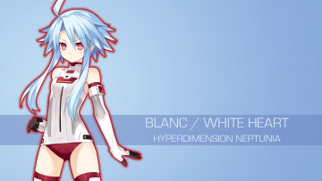 Картинка аниме hyperdimension+neptunia фон взгляд девушка