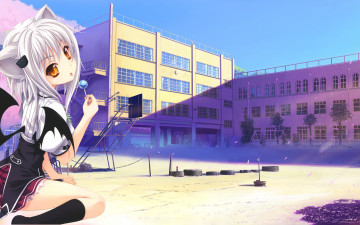 Картинка аниме highschool+dxd фон девушка взгляд