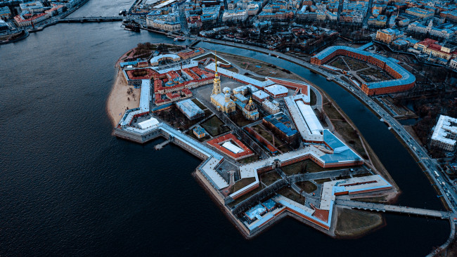 Обои картинки фото города, санкт-петербург,  петергоф , россия, петропавловская, крепость