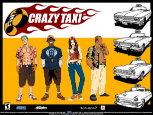 Картинка crazy taxi видео игры