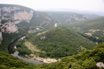 Картинка франция валон пон д`арк природа горы