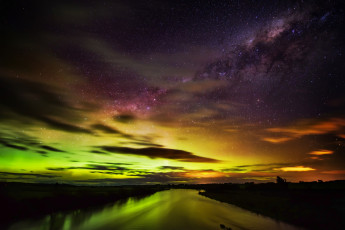 Картинка природа стихия новая зеландия звёздное небо
