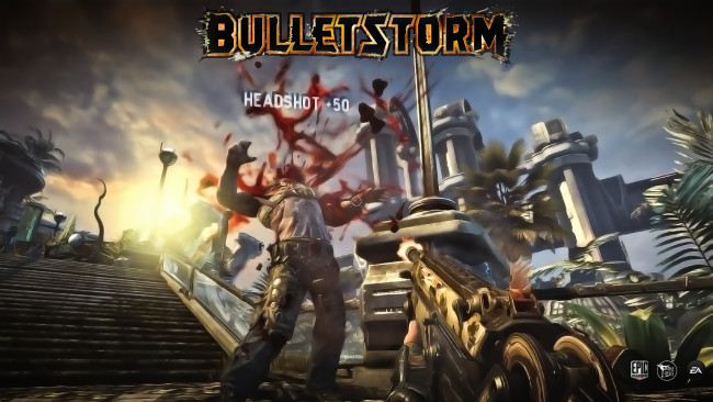 Обои картинки фото bulletstorm, видео, игры