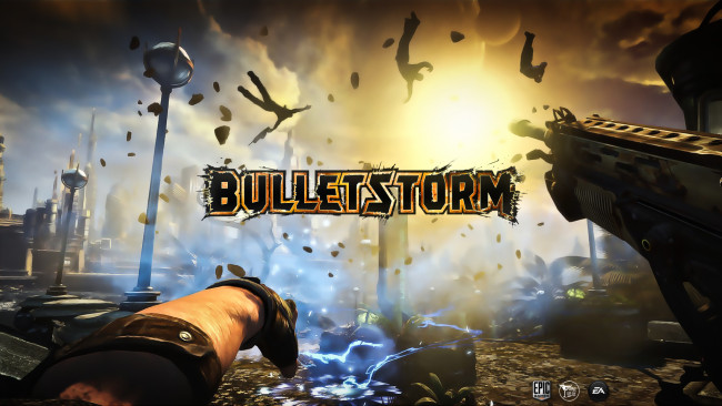 Обои картинки фото bulletstorm, видео, игры