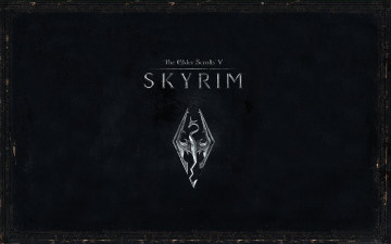 обоя видео игры, the elder scrolls v,  skyrim, дракон