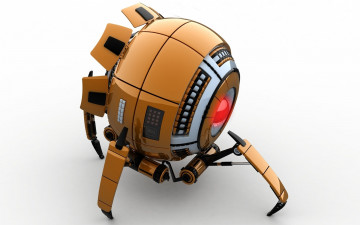 Картинка 3д+графика моделирование+ modeling шар ноги механизм робот