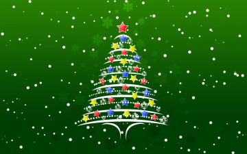 Картинка праздничные векторная+графика+ новый+год украшения елка