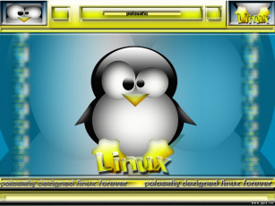 обоя linux, компьютеры