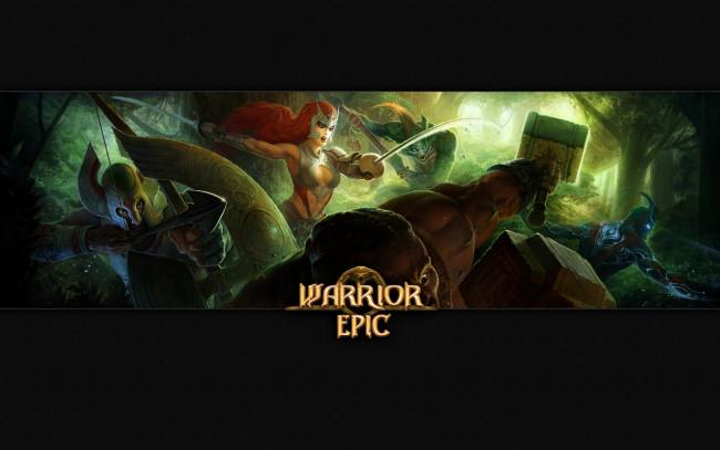 Обои картинки фото warrior, epic, видео, игры