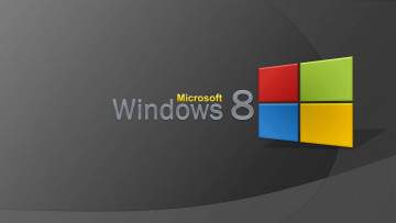 обоя компьютеры, windows, логотип, 8, microsoft