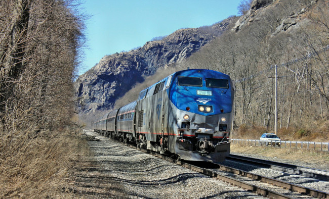 Обои картинки фото техника, поезда, пассажирский, поезд