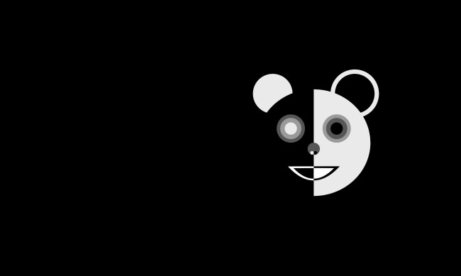 Обои картинки фото marco beghi, векторная графика, животные , animals, панда