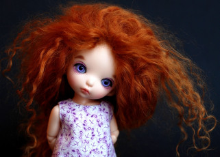 Картинка разное игрушки кукла волосы рыжая