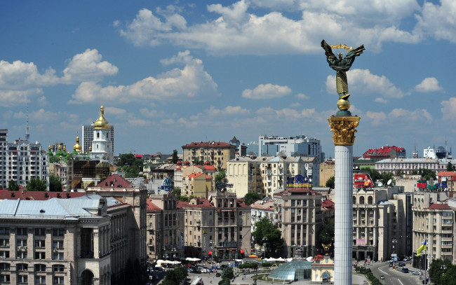 Обои картинки фото города, киев , украина, стелла, дома