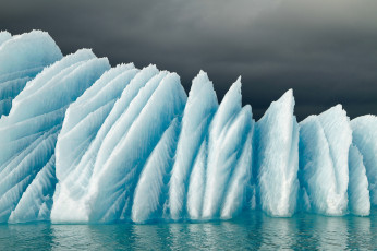 обоя природа, айсберги и ледники, ледник, лед, море