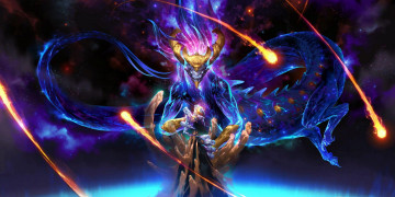 Картинка видео+игры league+of+legends +legends+of+runeterra aurelion sol дракон магия