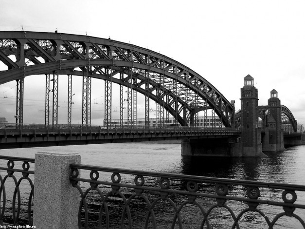 Обои картинки фото питер, мост, петра, города, санкт, петербург, петергоф, россия