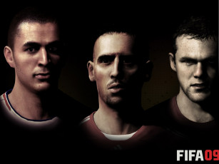 Картинка видео игры fifa 09