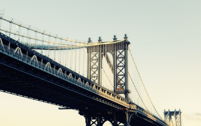 Обои картинки фото new, york, города, нью, йорк, сша, мост