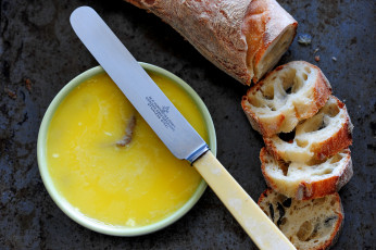 Картинка еда вторые+блюда нож студень хлеб