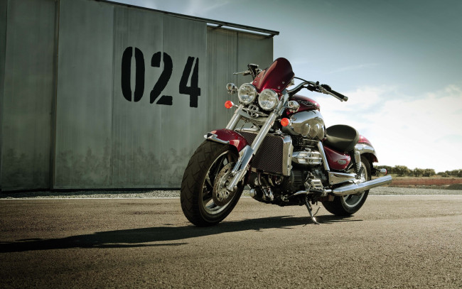 Обои картинки фото мотоциклы, triumph, moto