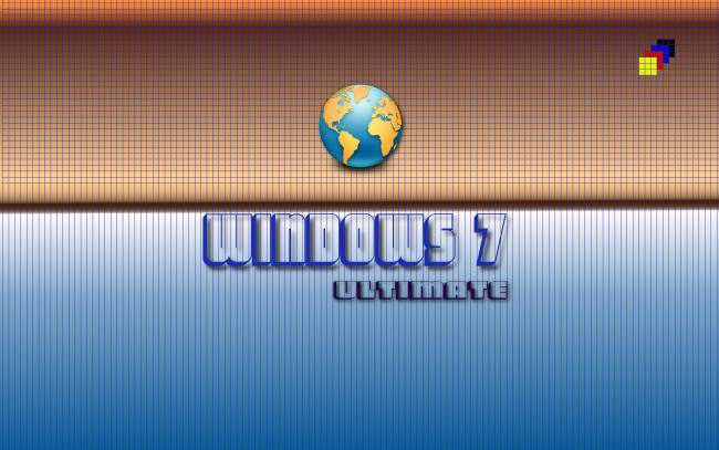 Обои картинки фото компьютеры, windows 7 , vienna, логотип, фон