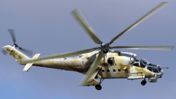 Картинка авиация вертолёты российский ударный вертолёт экспортный вариант ми-24п военно-воздушные силы республики кипр ми-35п окб м миля