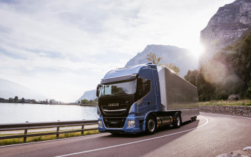 Картинка iveco+stralis+np+ 2018 автомобили iveco stralis np фура new trucks cargo transportation трасса грузовик
