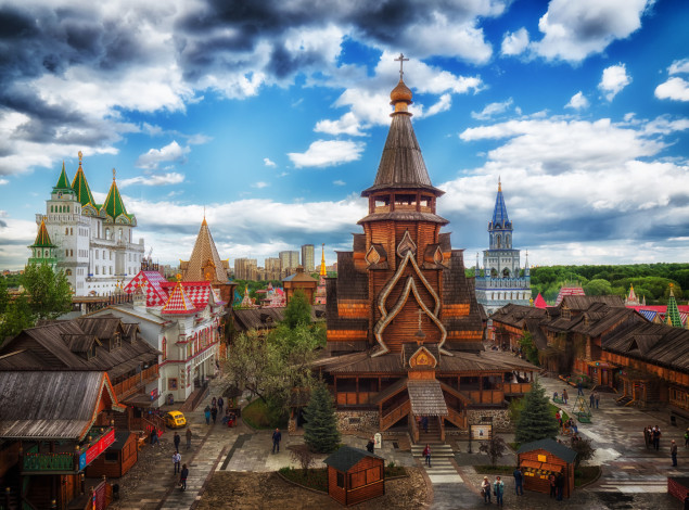 Обои картинки фото москва измайлово, города, москва , россия, кремль, город, измайлово, москва